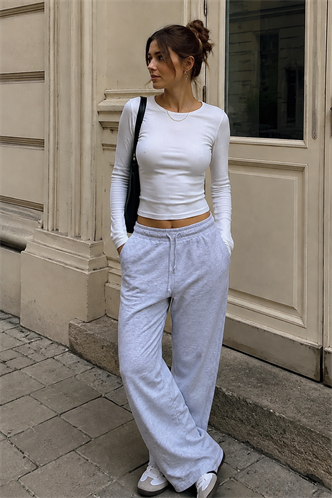 Karmelanj Stoperli Barrel Fit Kadın Eşofman Altı MG2840