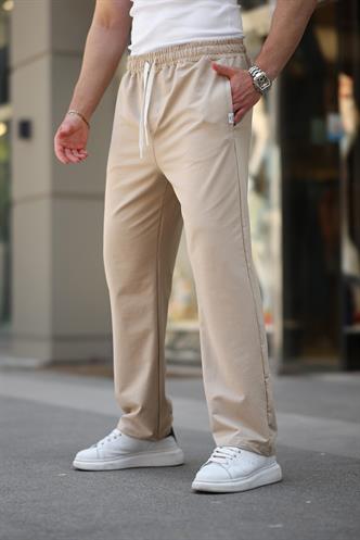 Bej Rahat Kesim Erkek eşofman Altı E6575