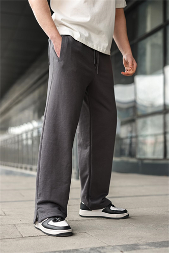 Füme Bol Paça Erkek Eşofman Altı E6587