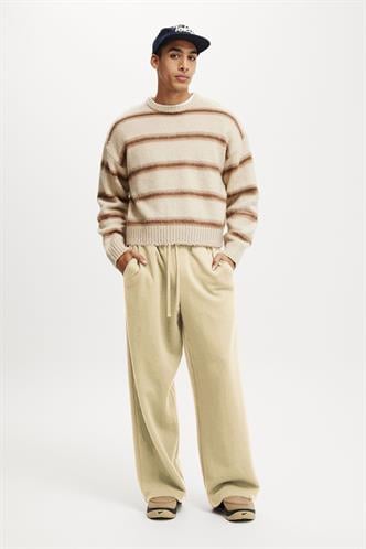 Bej Rahat Kesim Erkek Eşofman Altı E6578