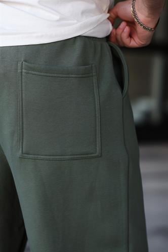 Haki Rahat Kesim Erkek Eşofman Altı E6578