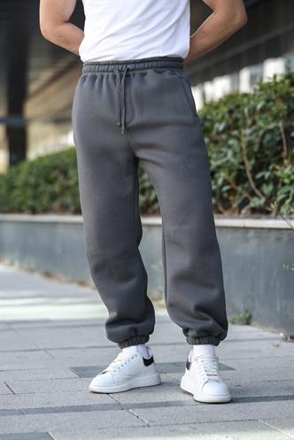 Füme Rahat Kesim Paçası Lastikli Erkek Eşofman Altı E6579