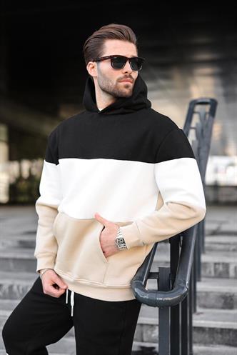 Siyah Kapüşonlu Erkek Eşofman Takımı 5926