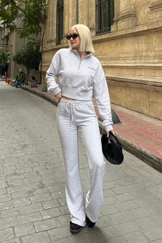 Karmelanj İspanyol Paça Kadın Eşofman Takımı MG2203