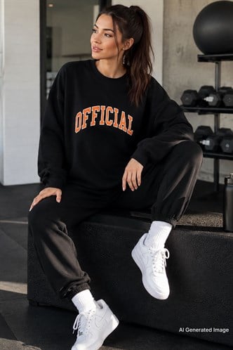 Mad Girls Black Tracksuit MG944