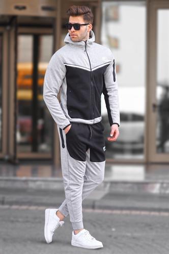 Madmext Gri Erkek Eşofman Takımı 5697