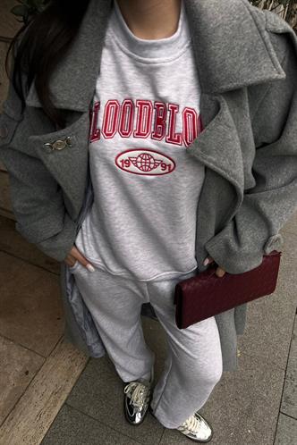 Karmelanj Bisiklet Yaka Alt Üst Eşofman Takım MG2213