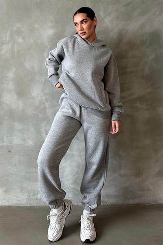 Grimelanj Kapüşonlu Oversize Kadın Eşofman Takım MG1905