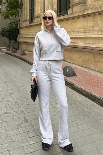 Karmelanj İspanyol Paça Kadın Eşofman Takımı MG2203