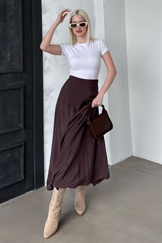 Kahverengi Balon Etek Mg2319