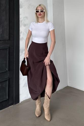 Kahverengi Balon Etek Mg2319