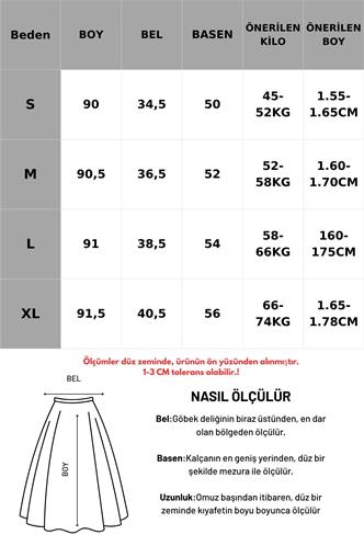 Mad Girls Beyaz Saten Etek MG1409