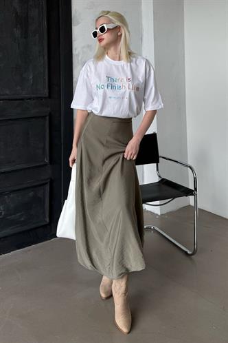 Yeşil Balon Etek Mg2319