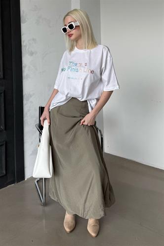 Yeşil Balon Etek Mg2319