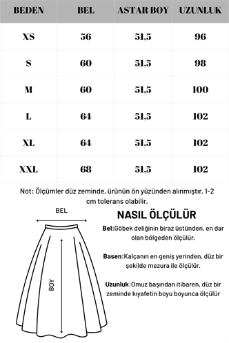 Mint Yeşili Basic Pileli Kadın Uzun Etek