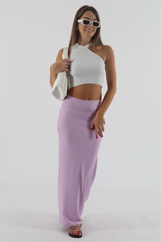 Lila Maxi Basic Etek MG1890