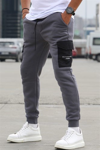 Smoke Gray Jogger Sweatpants 5475
