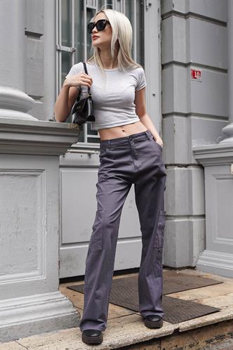 Füme Straight Fit Kargo Pantolon MG1601