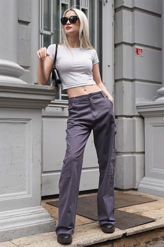 Füme Straight Fit Kargo Pantolon MG1601