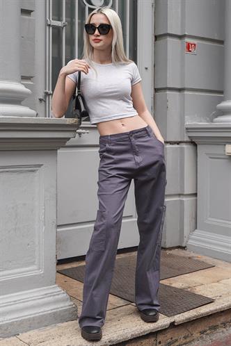 Füme Straight Fit Kargo Pantolon MG1601