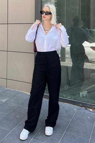 Mad Girls Oversize White Shirt MG1369