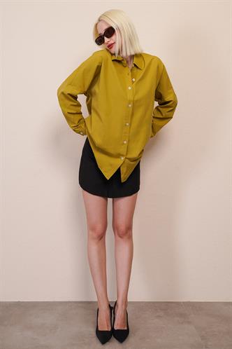 Mad Girls Hardal Oversize Gömlek MG1369