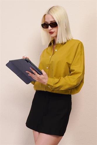 Mad Girls Hardal Oversize Gömlek MG1369