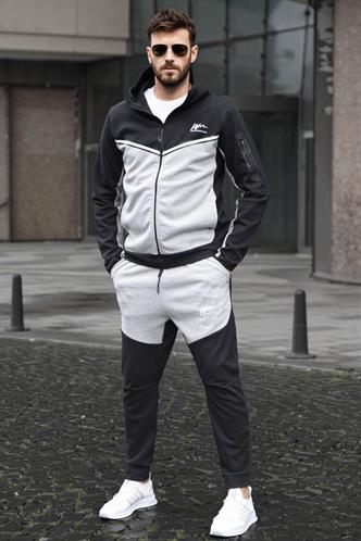 Grimelanj Fermuarlı Erkek Eşofman Takımı 5697