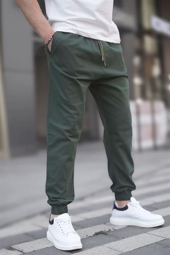 Haki Relaxed Jogger Pantolon 6853