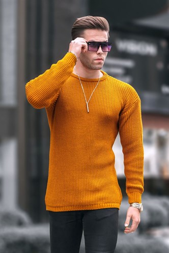 Hardal Basic Triko Erkek Kazak 5990