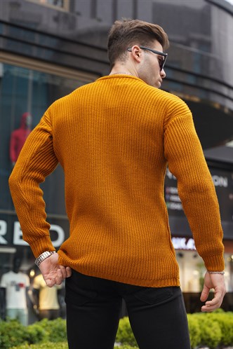 Hardal Basic Triko Erkek Kazak 5990