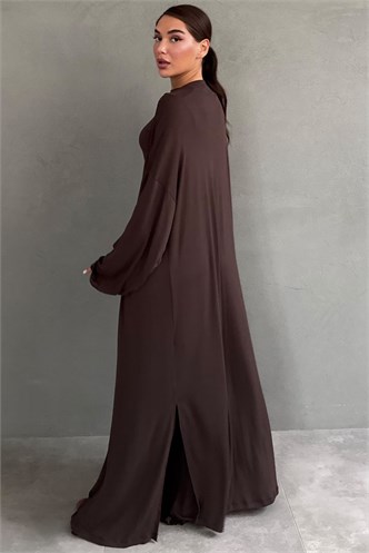 Acı Kahve 3lü Penye Salaş Kadın Takım MG2906