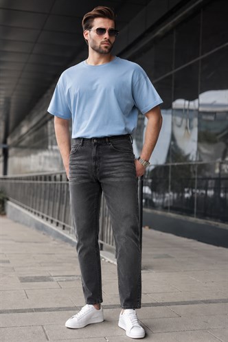 Füme Erkek Jean Pantolon E7419