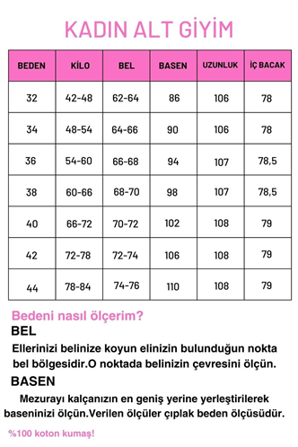 Koyu Kahverengi Palazzo Jean Mg1247