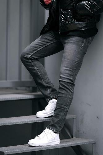 Antrasit slim fit Erkek Jean 6862