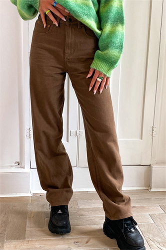 Koyu Kahverengi Palazzo Jean Mg1247