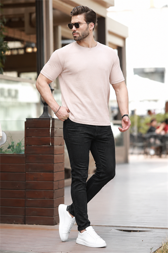 Skinny Fit Siyah Erkek Jean 6820