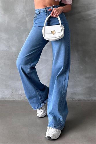 Mavi Straight Wide Kadın Jean MG2000