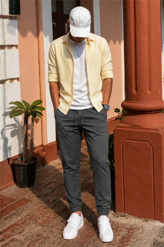 Haki Erkek Jogger Pantolon 6529