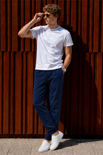 Petrol Mavisi Erkek Jogger Pantolon 6529