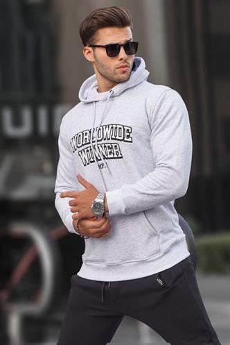 Karmelanj Baskılı Kapüşonlu Sweatshirt 6149