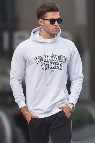 Karmelanj Baskılı Kapüşonlu Sweatshirt 6149