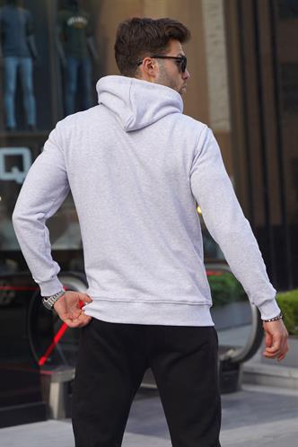 Karmelanj Baskılı Kapüşonlu Sweatshirt 6149