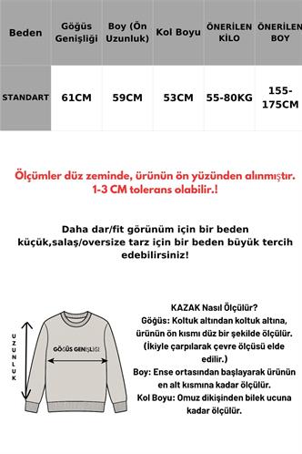 Yeşil Balon Kol Oversize Kadın Triko Kazak MG2604