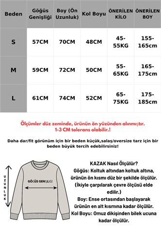 Madmext Ekru Çizgili Düğmeli Polo Yaka Kazak Mg2357