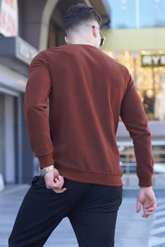 Tile Red Designed Knitwear Sweater 5964