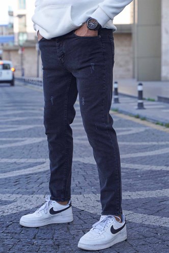 Koyu Füme Skinny Fit Jean T6315