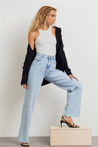 Mad Girls Beyaz Bodysuit MG1283