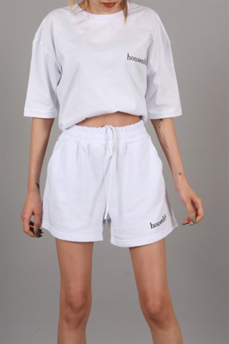 Mad Girls White Shorts Outfit MG1410