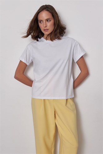 Mad Girls Beyaz Tişört MG1351